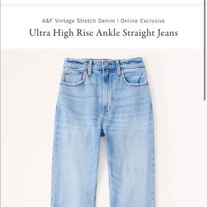 Abercrombie & Fitch the mom high rise